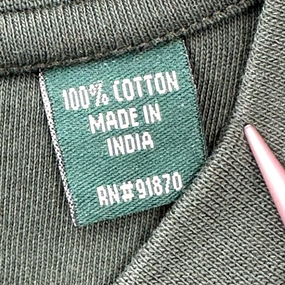 Bolle Golf Vest Men's Pullover V-Neck Embroidered Pima Cotton Green Size Large - Picture 7 of 8